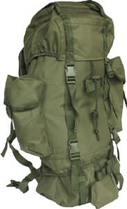 60 Ltr Cadet Rucksack (Olive) (click for enlarged image)